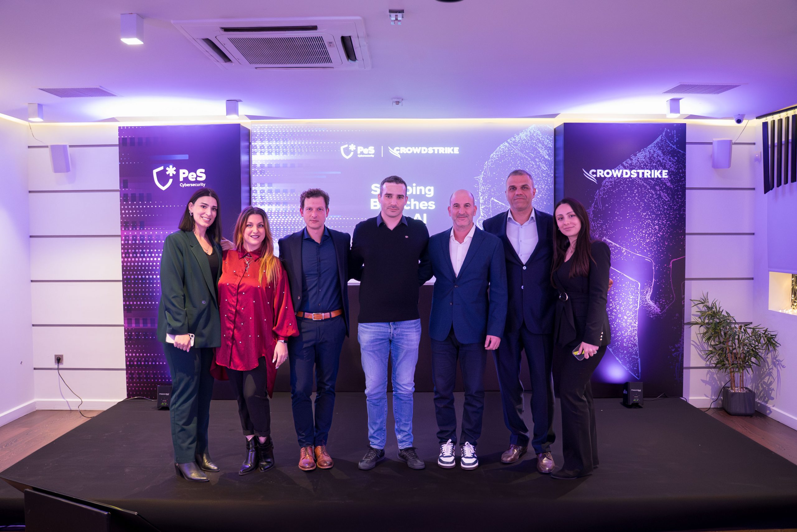 PeS Cybersecurity & CrowdStrike φέρνουν το AI στην πρώτη γραμμή σε ένα υψηλού επιπέδου cybersecurity event